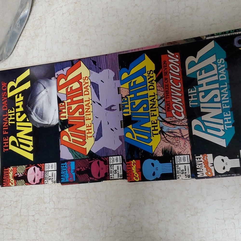The Punisher Marvel Comic books